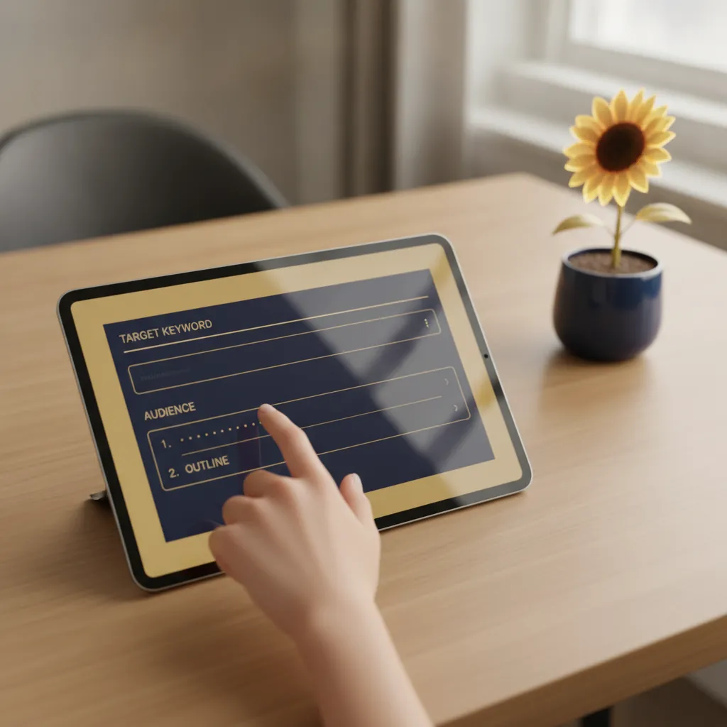 Sunflower Protocol: SEO Content Brief Template Guide